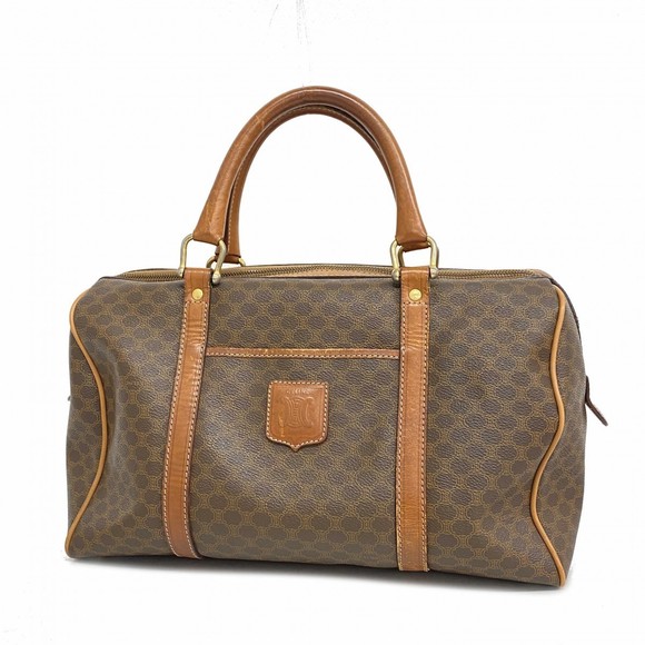 Celine Macadam Boston Bag Brown - Picture 1 of 14